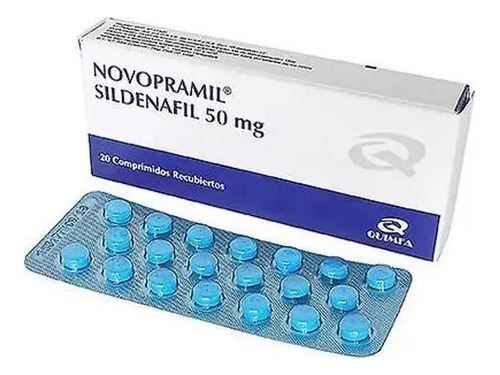 Novopramil Sildenafil® 50mg X 20 Comprimidos