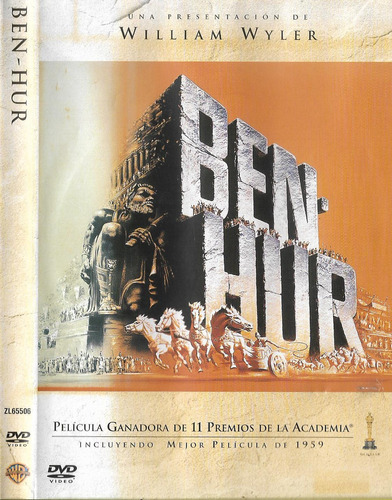 Ben-hur Dvd Original 2 Discos Charlton Heston Jack Hawkins