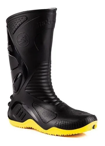 Bota Chuva Motociclista Moto Motoboy Motoqueiro Impermeavel | MercadoLivre