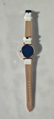 Reloj Mujer Elegante Moda Estilo Clásico Estuche Acero Blanco Dorado Blanco