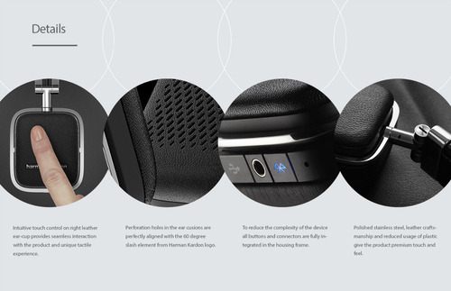 Harman Kardon Soho Bluetooth Sem Fio - Fone Premium Original