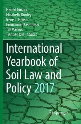 Libro International Yearbook Of Soil Law And Policy 2017 ...