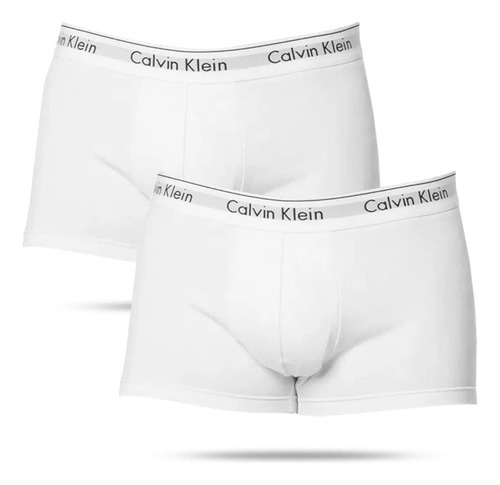 Kit De Cuecas Calvin Klein 2 Boxer Trunk Original