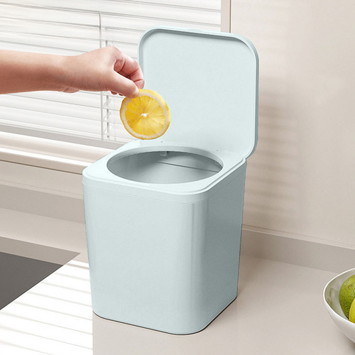 Mini Home Flip Top Storage Box Car Storage Bin Desktop Tray