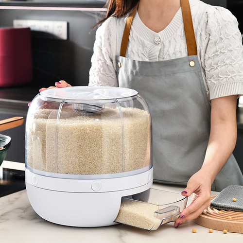 Contenedor De Almacenamiento De Arroz Recipiente De 6kg