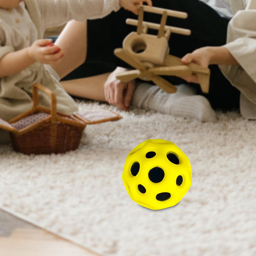 Pelota Hinchable Pelota Elástica Pelota Sensorial Amarillo
