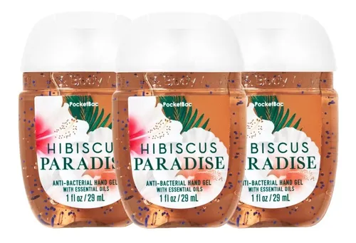 comprar Hibiscus Paradise Gel Antibacterial Bath & Body Works Kit