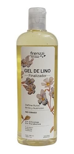 Frenzzi Gel De Lino  X350ml Sin Siliconas Perfumeria Ricky