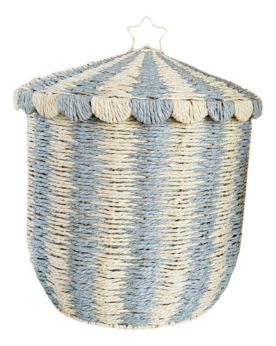 Cesta De Almacenamiento Tejida Contenedor De L