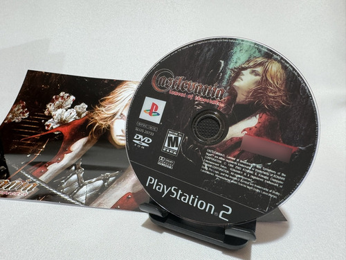Castlevania Lament Of Inoocence Com Pôster Para Ps2