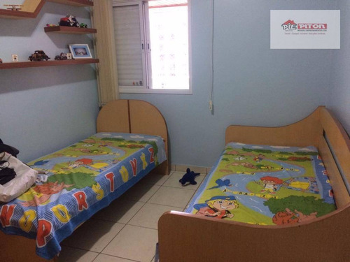 Imagem 7 de 20 de Apartamento Com 3 Dormitórios À Venda, 96 M² Por R$ 430.000,00 - Vila Guilhermina - Praia Grande/sp - Ap1166