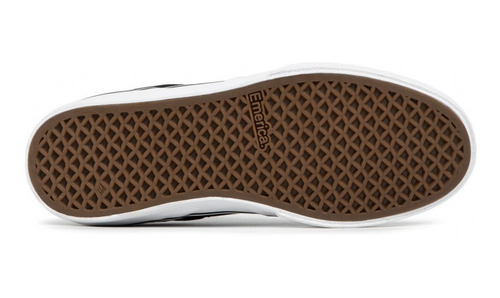 Imagen 4 de 8 de Tenis Emerica The Low Vulc G6 Black Gold White Skate Hombre
