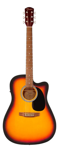 Guitarra Electroacustica Fender Fa-25ce Dread Sombreado