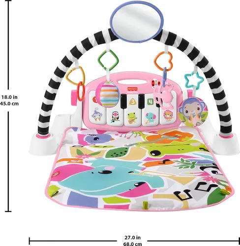 Manta De Juego Fisher-price, Piano Musical Para Bebés 0+ Mes