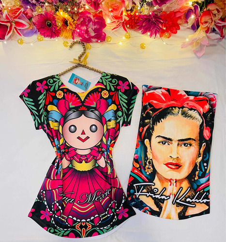 Blusa Mujer Muñeca Lele Artesanal Mexicana Artesanía Frida. | Meses sin  intereses