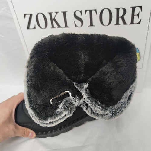 Bota Forrada W/ Fur Botas Impermeables Frío Extremo Caliente