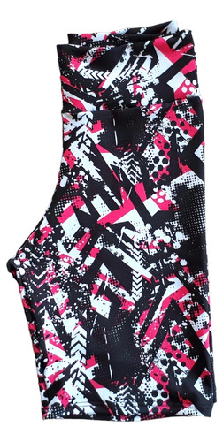 Biker Ciclista Estampado Lycra 