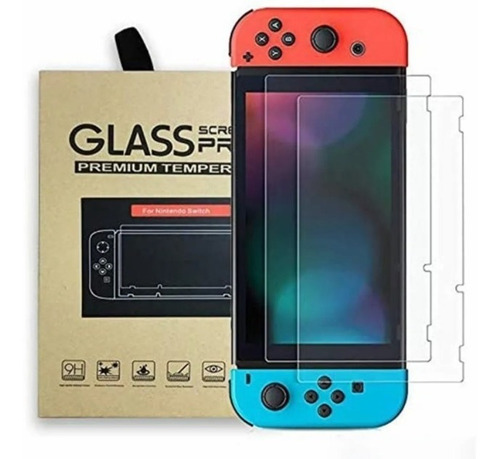 Mica Cristal Templado Para Nintendo Switch 9h