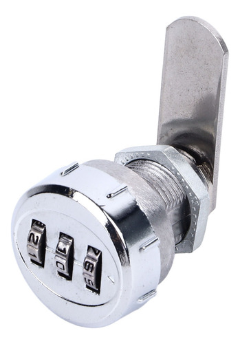 Contraseña Combinada Cabinet Cam Lock Mini De 3 Dígitos