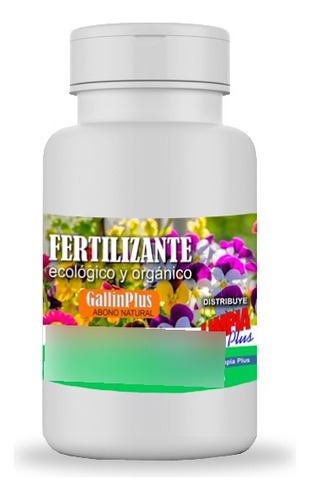 Fertilizante Ecológico Gallinplus X 100 Cc Rinde 1 Lt.
