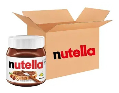 12 Unidades Nutella 350g De Avellana - Oferta Sweet Market