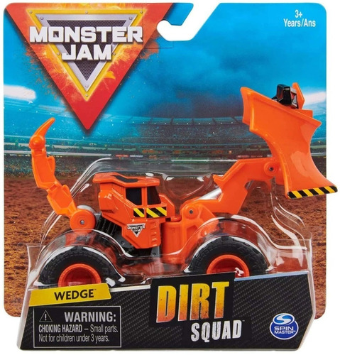 Monster Jam Vehiculo Dirt Squad Blister Chiquilandia