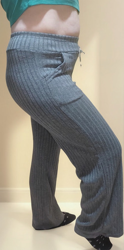 Pantalòn Palazzo De Lanilla Morley Con Bolsillos