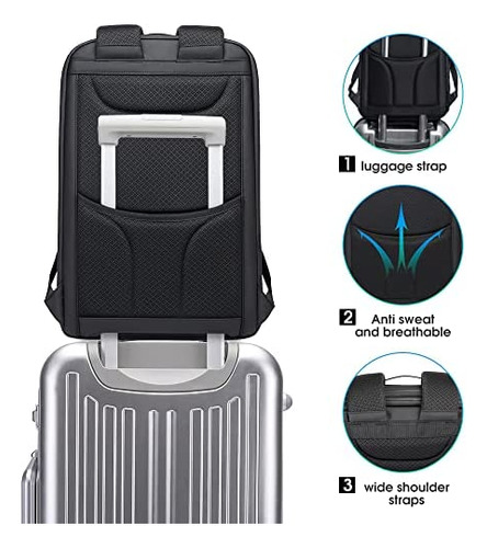 Bange Mochila Antirrobo Para Computadora Portátil De Negocio