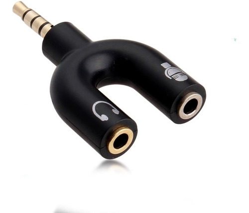 Adaptador Splitter 3.5mm Audio Jack To Auricular Mic Jwk