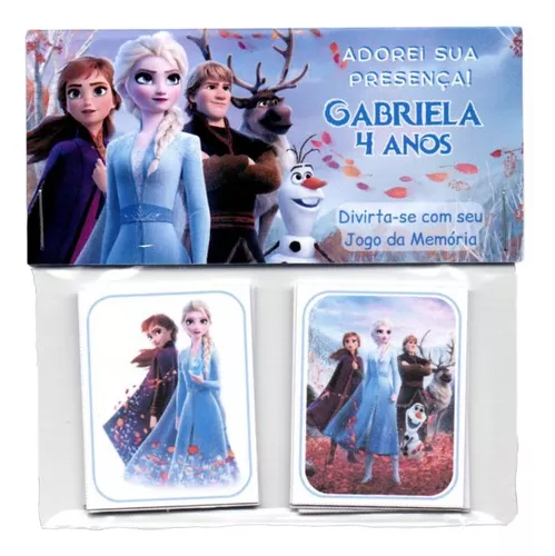 Lembrancinha Licenciada - Jogo Quebra-cabeça Frozen - 1 Un - Natal