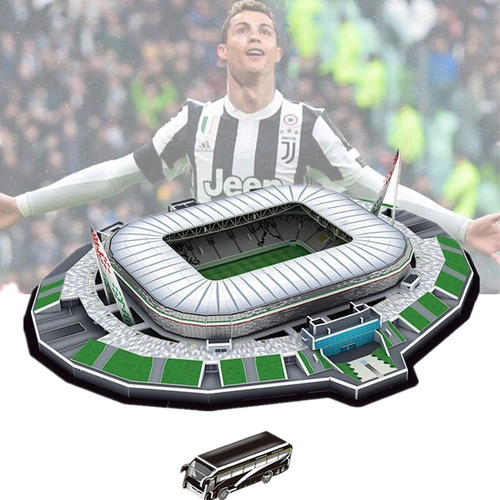 Rompecabezas 3d Estadio Fútbol Armable Juventus