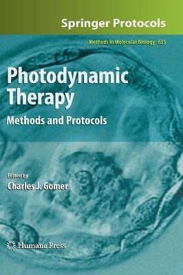 Libro Photodynamic Therapy - Charles J. Gomer