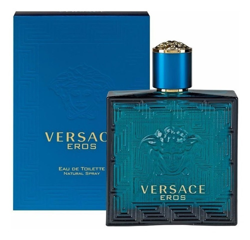 Imagen 1 de 8 de Perfume Eros Versace 100ml Edt Nuevo Original