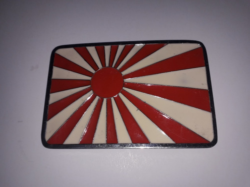 Hebilla Bandera Japonesa 2° Guerra Mundial