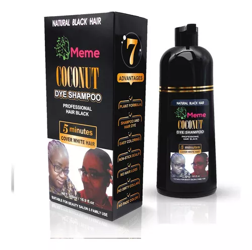 Meme  Champ De Tinte Para El Cabello De Coco  16.9 Onzas Lqu