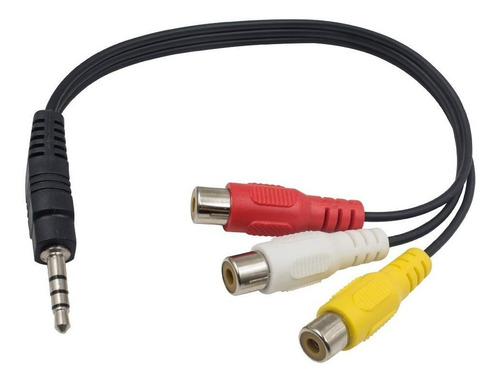 Cable Audio Video Av Cc 3.5mm A Rca Tv Dvd Camara Roku 