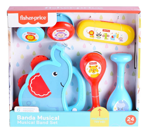 Set Musical 6 Piezas Fisher Price Juguete
