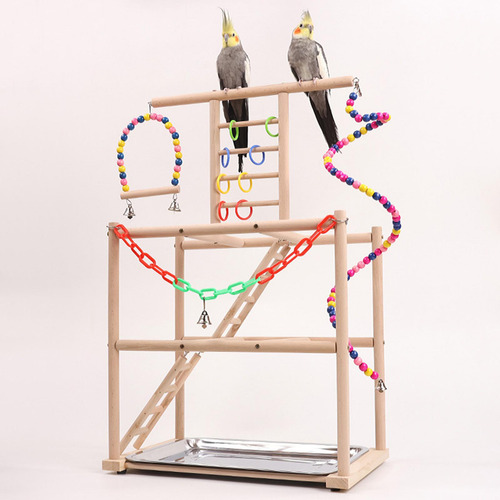 Soporte De Juego Para Pájaros, Parque De Juegos Para Loros,
