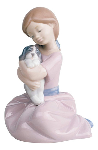 Nao By Lladro Figura De Porcelana Coleccionable: My Puppy Lo