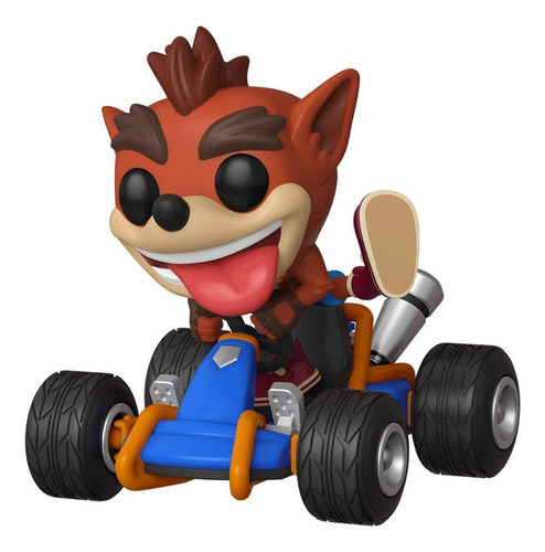 Funko Pop! Atracciones: Crash Team Racing - Crash Bandicoot