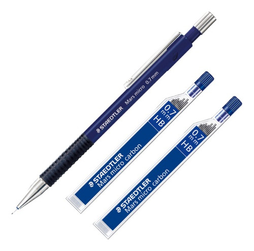 Portaminas 0.7mm Staedtler Mars (tubo De Minas Hb Gratis)