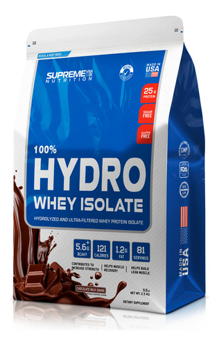 100% Hydro Whey Isolate - Sn Usa 5.5lb