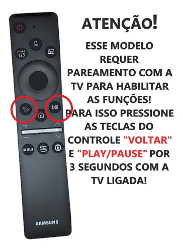 Controle Remoto Samsung C/ Voz 4k Rmcspr1ap1 Bn59-01330d