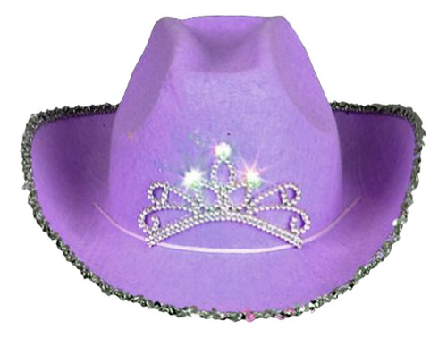 Parris Sombrero De Vaquera, Morado, Talla Unica