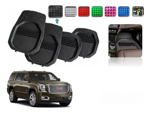 Tapetes 4pz Bandeja 3d Color Gmc Yukon 2015 A 2020