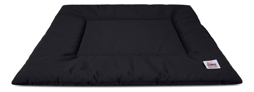 Colchonete Pet Impermeável Cama Cachorro Caminha Pet 80x60 Cor Preto Desenho Liso