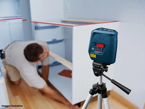 Imagem 4 de 4 de Nível Laser De Linhas Bosch Nivelox Gll 3x Compacto 3 Linhas