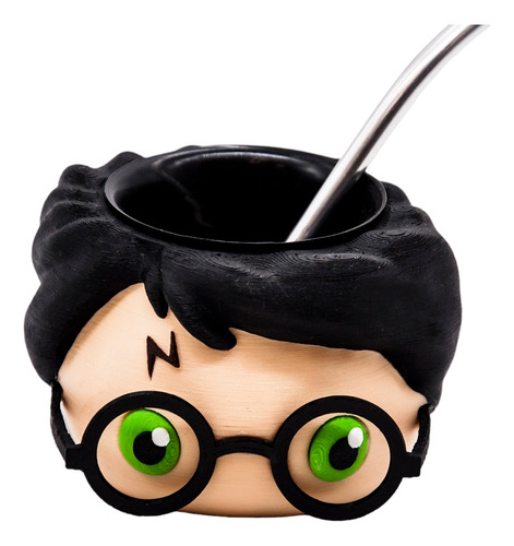 Mate Impreso En 3d Cabeza De Harry Funko Excelente Calidad 