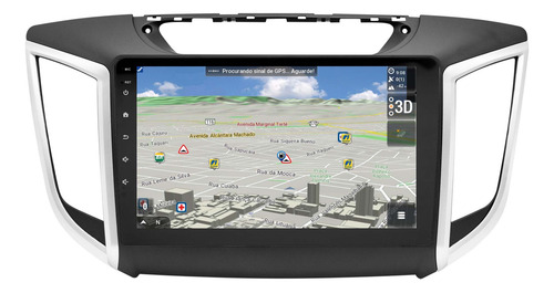 Multimidia Creta 15/22 Android 14 Carplay Gps Wifi Qled 9p