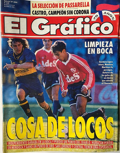 El Gráfico, N° 3906  Revista Fútbol Argentino, Cb